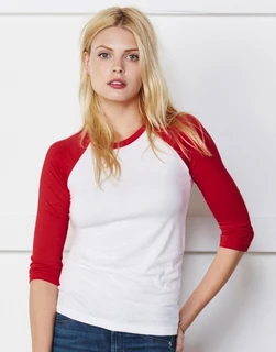 Tričko Baseball s 3/4 Rukávem Unisex