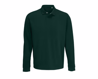 HERITAGE Unisex polo collar sweatshirt