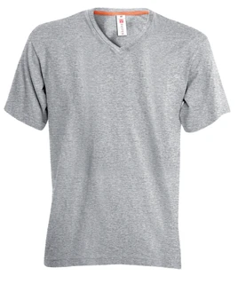 Women's T-shirt V-neck Melange
