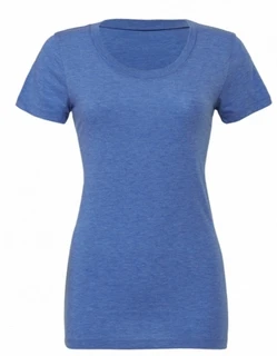 Dámské Tričko Triblend Crew Neck