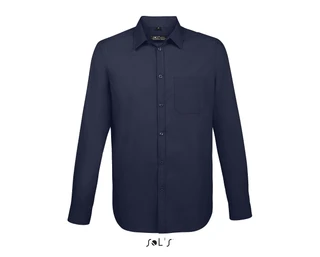 Long sleeve poplin men's shirt 