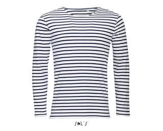Men's long sleeve striped T-shirt  