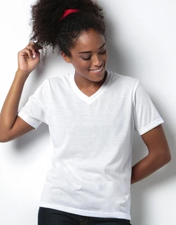 Dámské tričko Subli Plus V-Neck