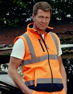 Pánská Vesta Hi-Vis Softshell