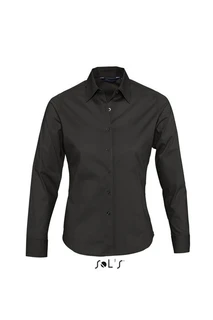 Long sleeve stretch women's shirt 