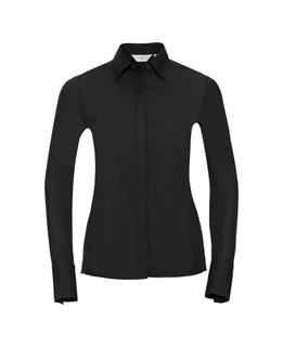 Ladies´Long Sleeve Fitted Ultimate Stretch Shirt