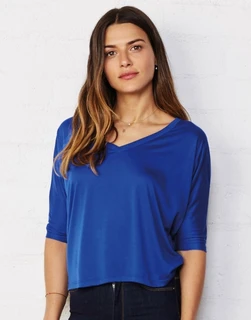 Dámské Tričko Flowy V-Neck