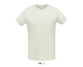 Men's round-neck fitted jersey T-shirt 