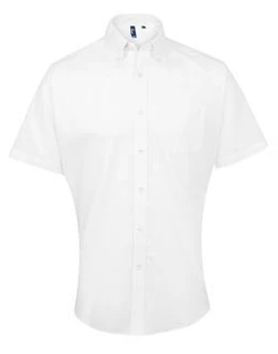 Men's Short Sleeve Signature Oxford Shirt PR236